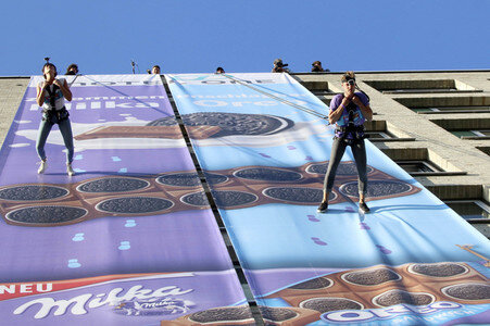 Milka Charity House-Running-Event in Hamburg