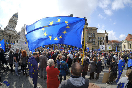 'Pulse of Europe' Demonstration in Berlin