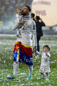 Real Madrid UEFA Champions League Siegesfeierin Madrid