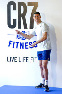 Cristiano Ronaldo präsentiert CR7 Crunch Fitness in Madrid