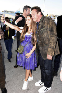 Arnold Schwarzenegger auf dem Oktoberfest 2017 in München