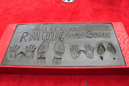 Hand and Footprint Ceremony mit Emma Stone und Ryan Gossling in Los Angeles
