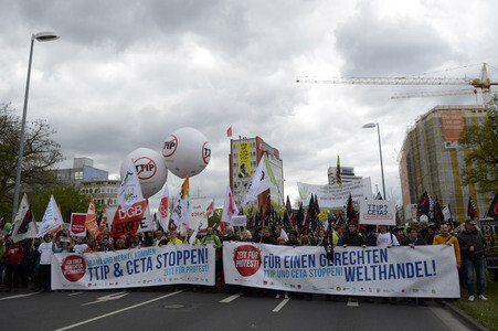 Anti-TTIP-Demo in Hannover