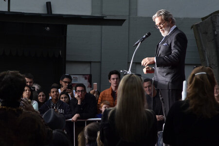 Hand and Footprint Ceremony mit Jeff Bridges in Los Angeles