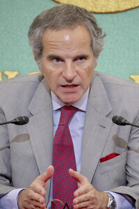 Pressekoferenz mit Rafael Grossi in Tokio