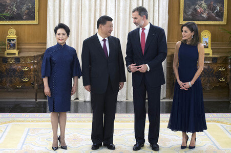 Empfang für Xi Jinping in Madrid