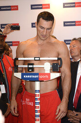 Wiegen zum Kampf Klitschko vs. Leapi, Mülheim an der Ruhr