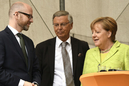 Abschlussveranstaltung der CDU im NRW Wahlkampf in Aachen
