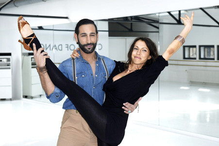 Jana Pallaske trainiert für 'Let's Dance' in Berlin
