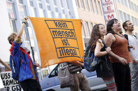 Gegendemo zur Pro NRW Kundgebung in Köln
