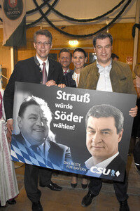 Festzeltveranstaltung der CSU München