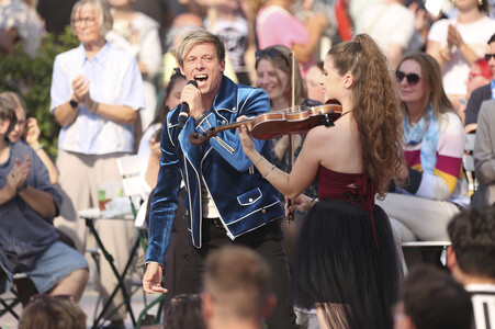 TV Show 'ZDF-Fernsehgarten' in Mainz