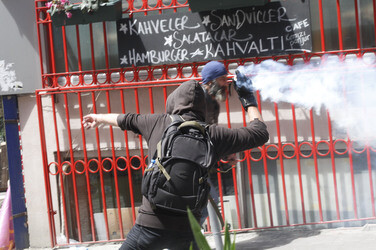 Maidemonstration in Istanbul