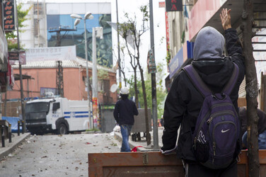 Maidemonstration in Istanbul