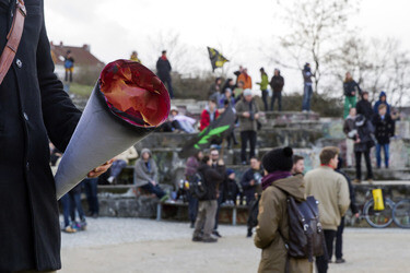 Kiff-In-Aktion im Görlitzer Park, Berlin