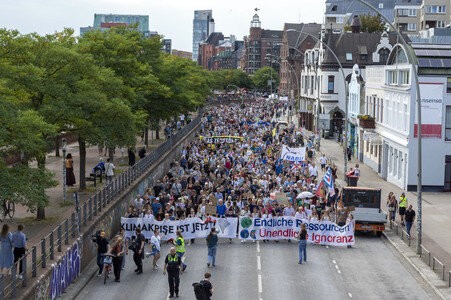 Bundesweiter Klimastreik von Fridays for Future in Hamburg