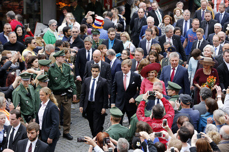 König Willem-Alexander und Königin Maxima der Niederlande in München