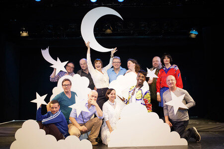 Fototermin zur Operette 'Frau Luna' in Berlin