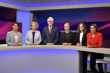 Talkshow 'maischberger' in Berlin