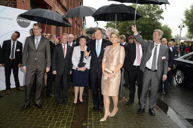 Arbeitsbesuch des niederändischen Königspaares, Essen