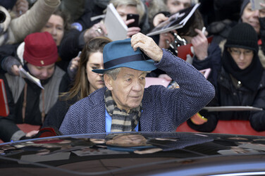'Mr. Holmes' Pressekonferenz Abfahrt, Berlinale 2015