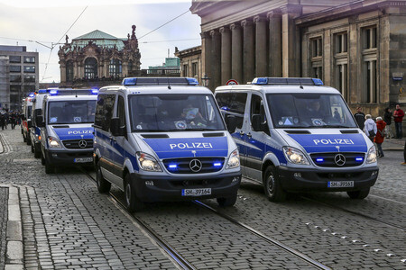 Gegendemonstration zu Pegida in Dresden