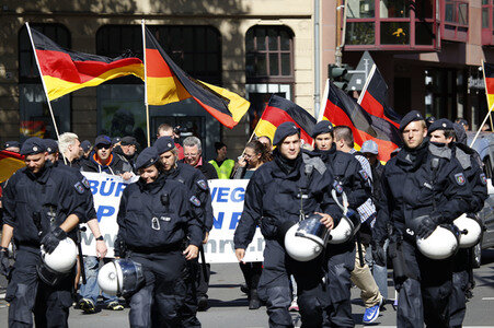 Pro NRW Kundgebung in Köln