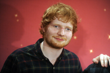 Ed Sheeran enthüllt seine Wachsfigur bei Madame Tussauds New York