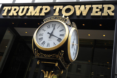 Donald Trump Pressekonferenz in New York