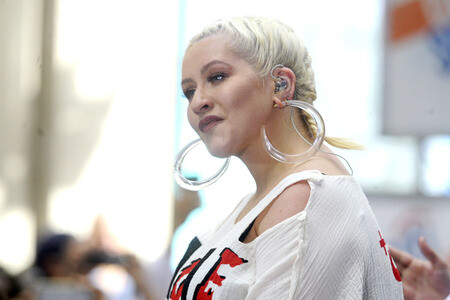 Konzert von Christina Aguilera in New York