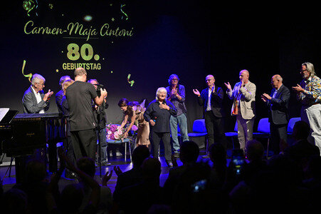 Gala zum 80. Geburtstag von Carmen-Maja Antoni in Berlin