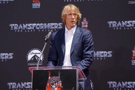 Hand and Footprint Ceremony mit Michael Bay in Los Angeles