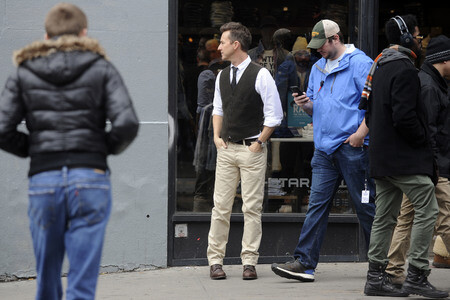 Dreharbeiten zu 'Collateral Beauty' in New York