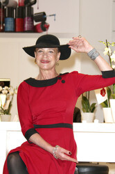 Barbara Engel auf der Fachmesse Beauty, Düsseldorf