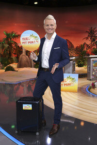 Fototermin zur Quizshow 'Flieg mit mir!' in Hamburg