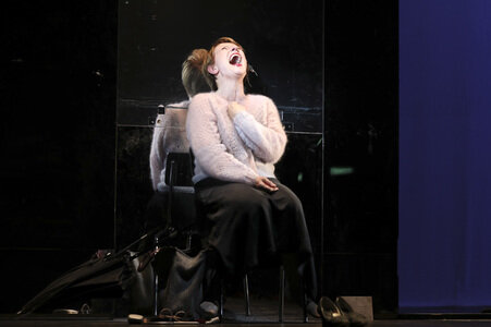 Theaterprobe 'Glückliche Tage' in Berlin