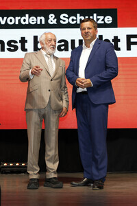 Gesprächsabend mit Dieter Hallervorden und Sven Schulze in Halle