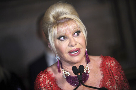 Pressekonferenz mit Ivana Trump in New York
