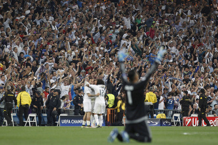 Champions League Match Real Madrid vs Manchester City in Madrid