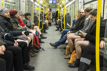 No Pants Subway Ride, Berlin