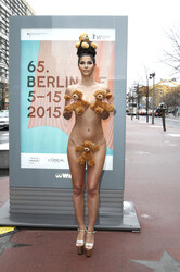 Berlinale Photoshooting mit Micaela Schäfer, Berlin
