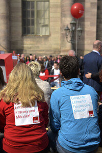 Wahlkampfveranstaltung mit Martin Schulz in Nürnberg