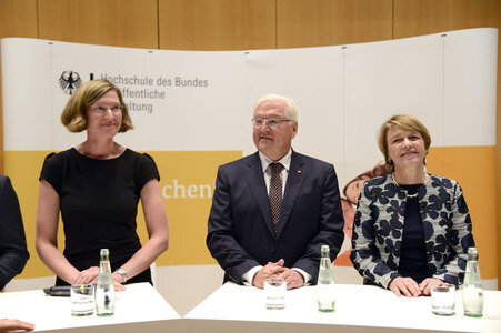 Podiumsdiskussion mit Frank-Walter Steinmeier in Brühl
