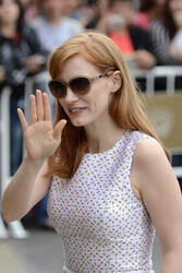 Ankunft von Jessica Chastain beim San Sebastian Film Festival 2014