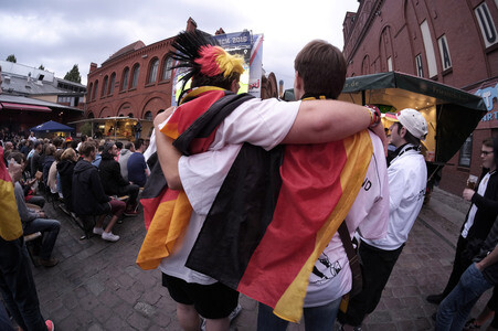 UEFA-Fußball-Europameisterschaft 2016 Spiel Deutschland gegen die Ukraine in Berlin