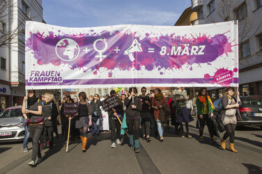 Weltfrauentag Demo, Berlin