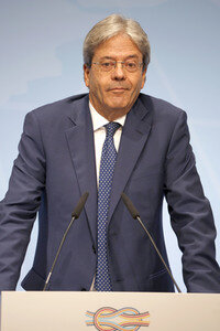 G20 Pressekonferenz von Paolo Gentiloni in Hamburg
