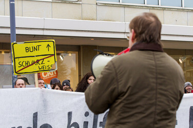 Hoygida Gegen-Demonstration, Hoyerswerda