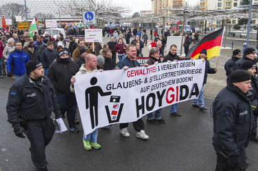 Hoygida Demonstration, Hoyerswerda