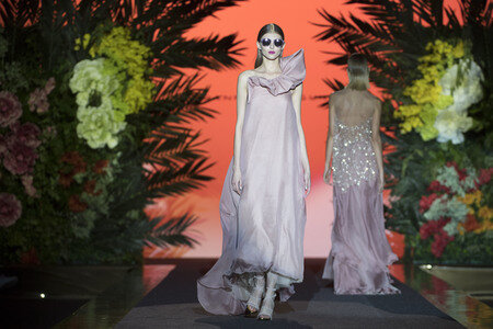 Hannibal Laguna Fashion Show auf der Mercedes-Benz Fashion Week Madrid Autumn/Winter 2018